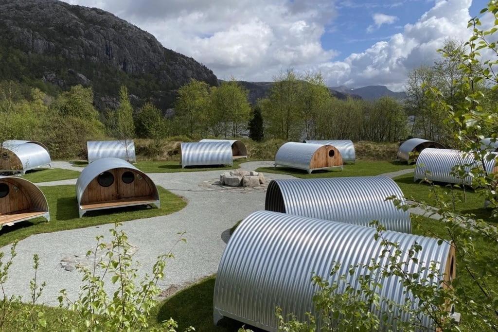 Hikers Camp, Part Of Preikestolen Basecamp Hotel Jørpeland Kültér fotó
